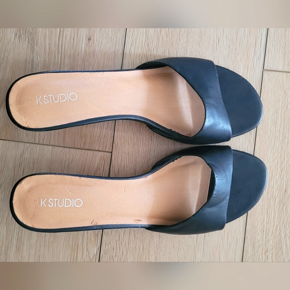 K studio wedges slides.  Size 8.5.